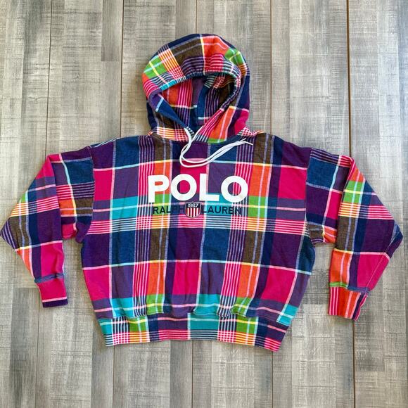 Vintage Ralph Lauren Multicolor Hoodie